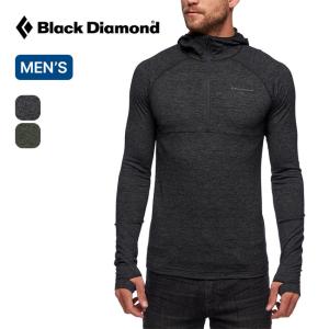 Black Diamond ブラックダイヤモンド ソリューション150メリノベースレイヤー1/2ジップフーディー メンズ