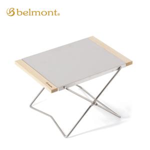 belmont ベルモント チルサイドテーブル BM-418 机 ステンレス コンパクト ミニサイズ｜sundaymountain