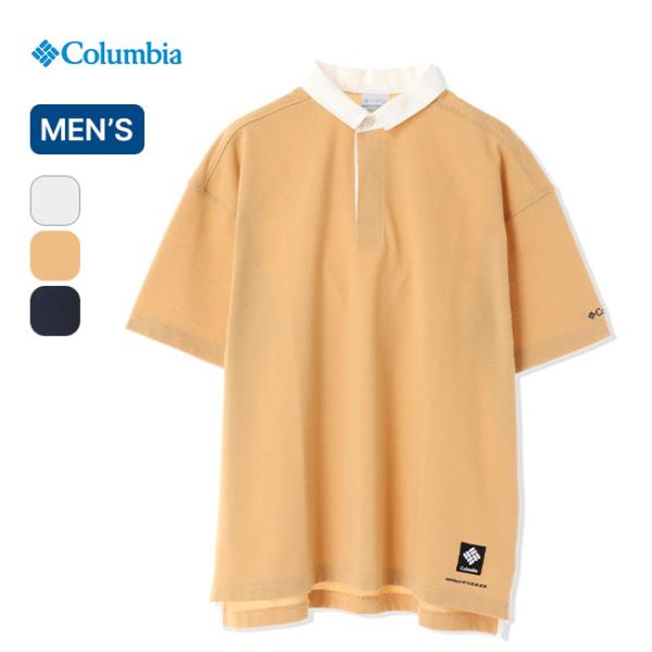 Columbia コロンビア ジョニークラッシュショートスリーブラグビーシャツ メンズ