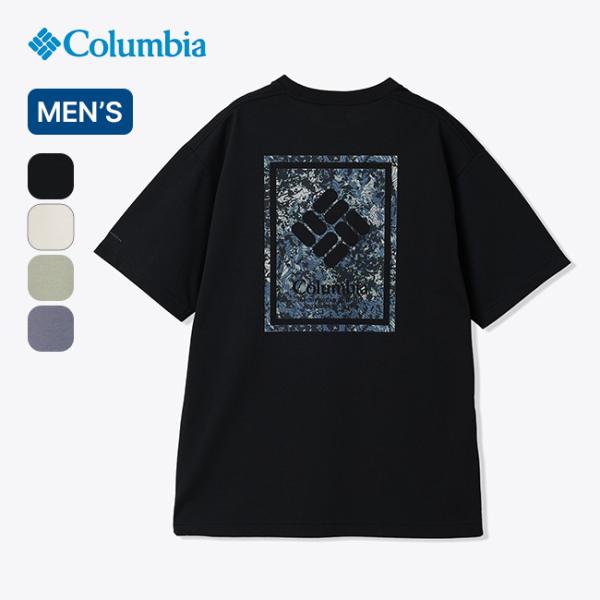 Columbia コロンビア ヤハラフォレストグラフィックショートスリーブTシャツ メンズ PG51...