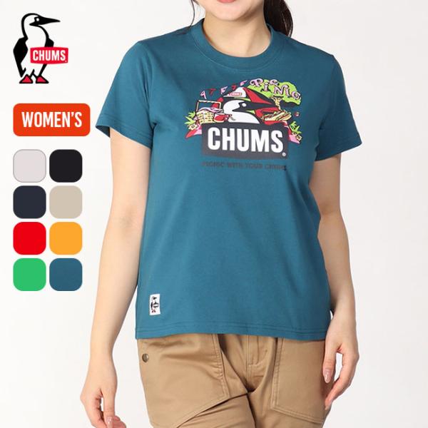 CHUMS ピクニックブービーTシャツ【ウィメンズ】CH11-2347 チャムス