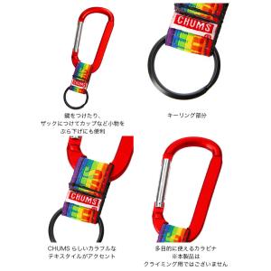 CHUMS チャムス カラビナキーチェーン C...の詳細画像4
