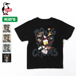 CHUMS チャムス HWYCスチールクーラーポケットTシャツ キッズ CH21-1260 トップス カットソー プルオーバー Tシャツ｜sundaymountain