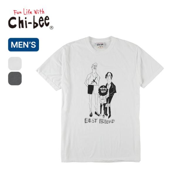 chi-bee チービー ベストフレンドTシャツ ピグメント