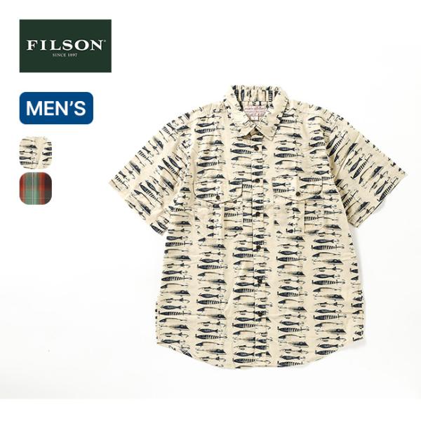 FILSON フィルソン ウォッシュドS/Sフェザークロスシャツ
