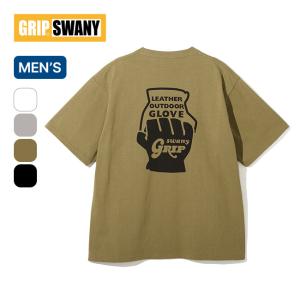GRIP SWANY グリップスワニー グローブロゴTEE GSMCT-117 GLOVE LOGO TEE メンズ トップス カットソー Tシャツ 半袖 2026 春夏｜OutdoorStyle サンデーマウンテン