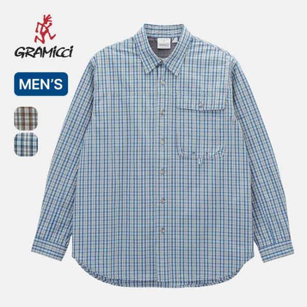 GRAMICCI グラミチ ポプリンミルウッドシャツ メンズ G6SM-J056 POPLIN MI...