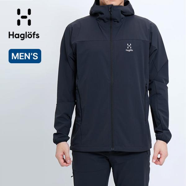 HAGLOFS ホグロフス モランソフトシェルフード メンズ