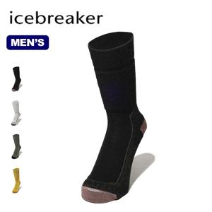 セール Icebreaker アイスブレーカー メンズ ハイク+ミディアムクルー IS52201 メンズソックス 靴下｜sundaymountain