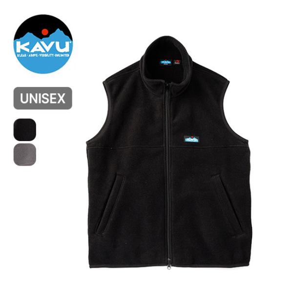 セール KAVU カブー ポーラテックベスト ユニセックス アウターベスト フリースベスト 2024...