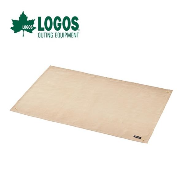 ロゴス たき火台シート・ワイド（80×130cm）81064023 焚き火台 断熱シート 耐火シート...