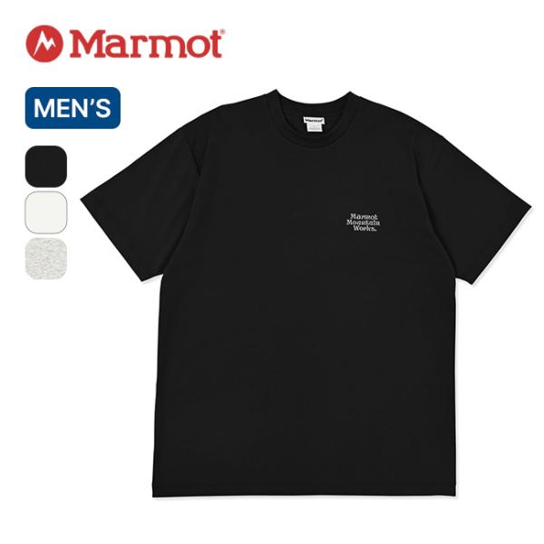 Marmot マーモット MMW エンボイダリーTシャツ メンズ MTSS25MST064 Embr...