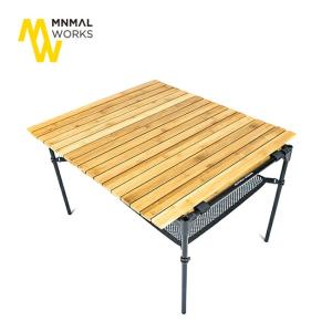 MINIMALWORKS ミニマルワークス モカロールテーブルバンブー テーブル ウッドテーブル ファニチャー 家具