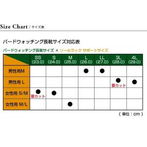 日本野鳥の会 ソールラックサポート中敷き イン...の詳細画像3