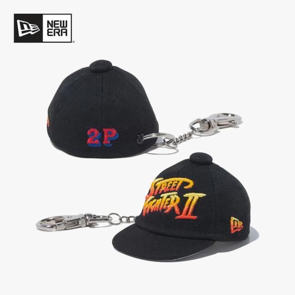 NEW ERA ニューエラ キャップキーホルダーストリートファイター2 2P