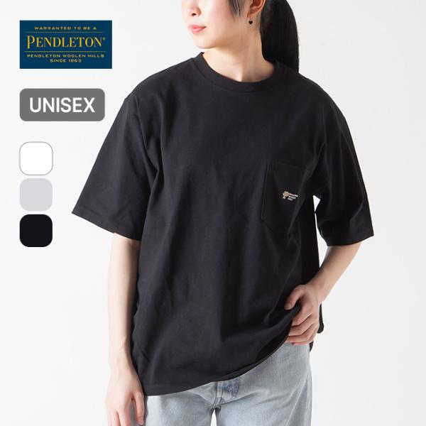 PENDLETON ペンドルトン ポケットTee ユニセックス Tシャツ 半袖 カットソー ポケット...