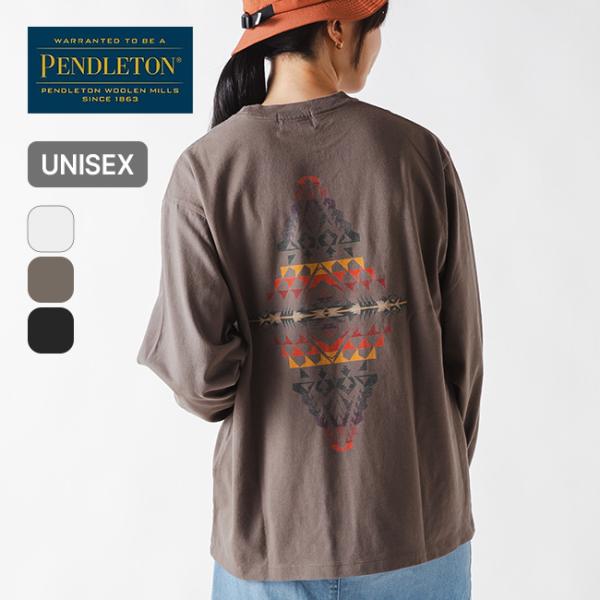 PENDLETON ペンドルトン バックプリントLS Tee 5475-1015 Back Prin...