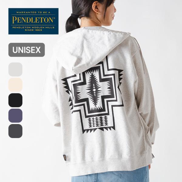 PENDLETON ペンドルトン バックプリントジップアップフーディ 5475-1021 L/S B...