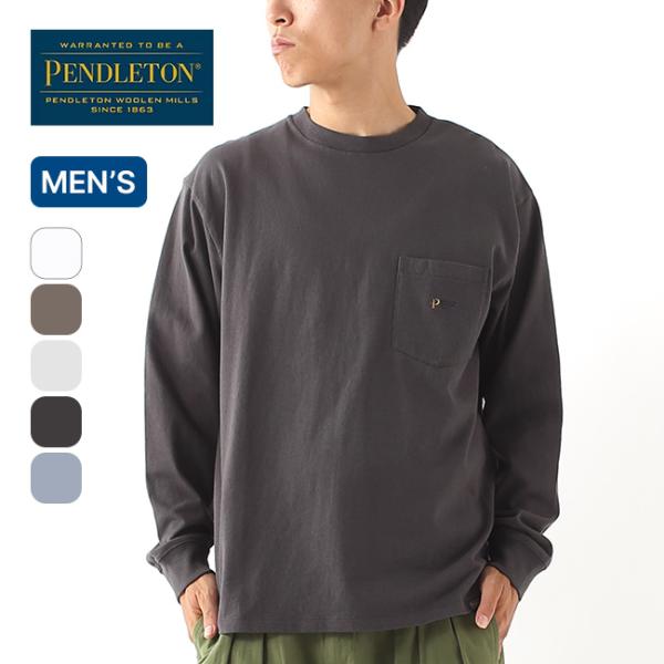 PENDLETON ペンドルトン ロゴEMB LS Tee メンズ 5475-1014 L/S Lo...
