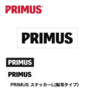 PRIMUS プリムス PRIMUS ステッカーL(転写タイプ）｜sundaymountain
