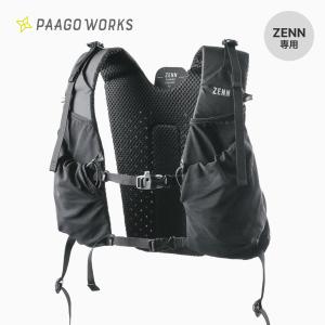 PaaGo WORKS パーゴワークス ゼン ランニングハーネスV2 HA611BLK zenn running harness V2 ファストパッキング トレイル 通気性 登山 ベスト 2026 秋冬
