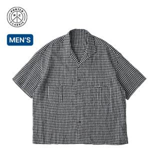 Porter Classic ポータークラシック ケルアックリネンギンガムチェックシャツ PC-016-3979 KEROUAC LINEN GINGHAM CHECK SHIRT 半袖シャツ 2026 春夏