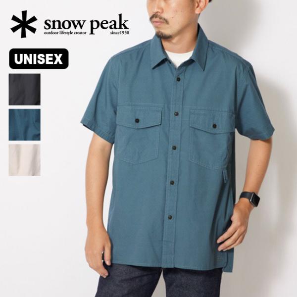 snow peak スノーピーク タキビライトリップストップシャツ