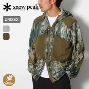 snow peak スノーピーク プリンテッドインセクトシールドメッシュジャケット