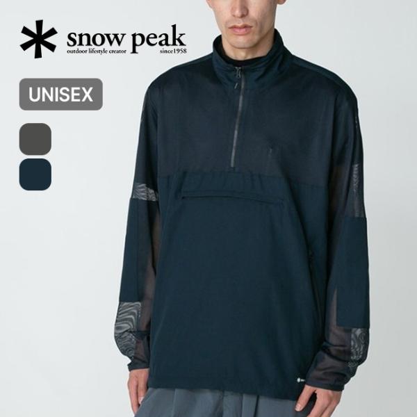 snow peak スノーピーク インセクトシールドメッシュプルオーバー JK-25SU011 In...