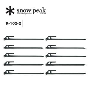 snow peak スノーピーク ソリッドステーク20 10本セット ペグ｜sundaymountain