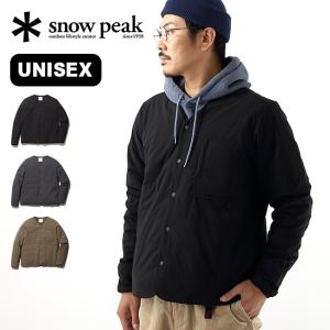 snow peak スノーピーク フレキシブルインサレーションカーディガン
