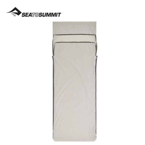 SEA TO SUMMIT シートゥサミット シルクブレンドライナー ウィズピロースリーブ レクタン...