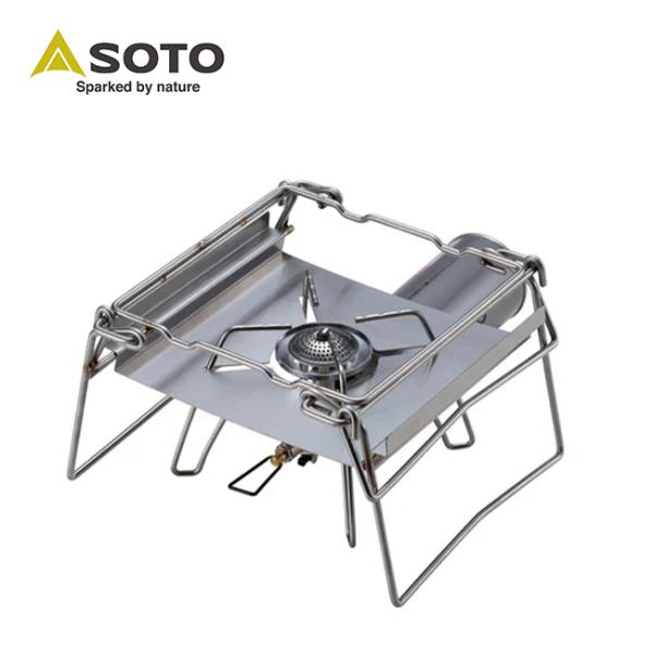 SOTO ソト カコム ベーススタンド ST-3110 バーナー レギュレーターストーブ 鍋 鉄板 ...