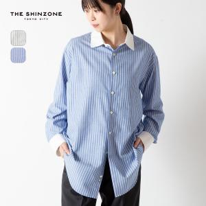 THE SHINZONE ザ シンゾーン クレリックシャツ 26SMSBL05 CLERIC SHIRT レディース ウィメンズ トップス ストライプ 2026 春夏