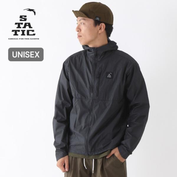 STATIC スタティック アポスルダイニーマフーディ ユニセックス ウィンドシェル オールシーズン...