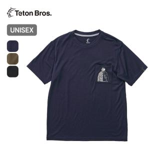 Teton Bros. ティートンブロス ツルギ10thアクシオTee ユニセックス TB233-460 Tシャツ トップス 半袖 リラックスフィット｜OutdoorStyle サンデーマウンテン
