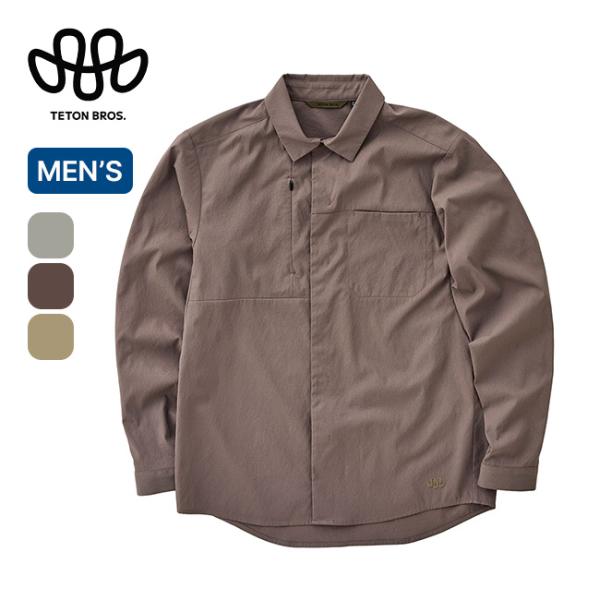 Teton Bros ティートンブロス チルL/Sシャツ メンズ Chill L/S Shirt T...