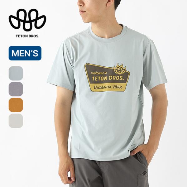 Teton Bros ティートンブロス TBトレイルサインTee メンズ TB Trail Sign...