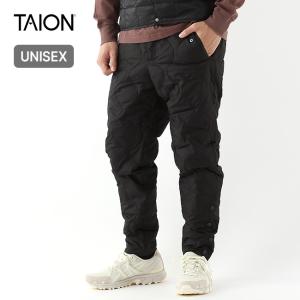 TAION タイオン ボタンスリットパラシュートダウンパンツ ユニセックス TAION-133BML-1 BUTTON SLIT DOWN PANTS メンズ レディース パラシュート 2025 秋冬