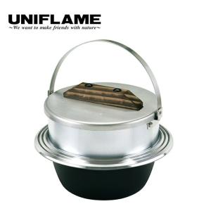 ユニフレーム キャンプ羽釜 5合炊き UNIFLAME 660201 炊飯 飯盒 釜 ごはん 調理器具｜sundaymountain