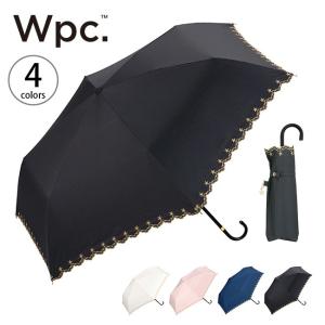 Wpc. ワールドパーティー 遮光星柄スカラップ ミニ 傘