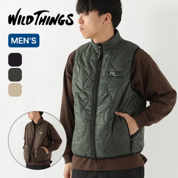WILD THINGS ワイルドシングス リバーシブルビレイベスト メンズ WT25140SK RE...