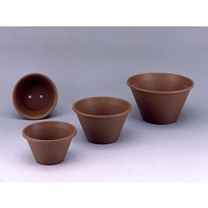 ◎アップルウェアー　陶鉢　寄型　440　きん茶｜sundays-garden