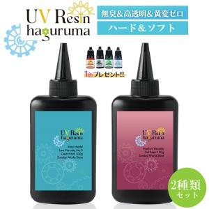 レジン液 UVレジン 大容量 選べる粘度3本セット 合計300g 扱い