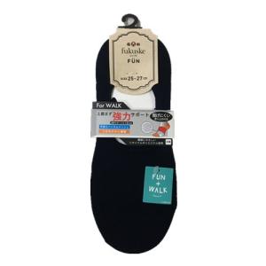 【送料無料】 福助 FUN For WALK カバーソックス 25〜27cm
