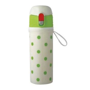 リビング ポルカドット 直呑み マイボトル オレンジ 500ml : Sundries
