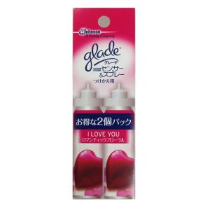 グレード 消臭センサー&amp;スプレー つけかえ用 I LOVE YOU ロマンティックフローラル 18m...