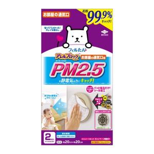 【送料無料】フィルたん アレルブロックフィルター お部屋の通気口用 PM2.5対応 2枚入