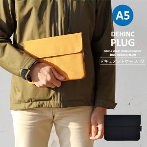 【DEHINC】〈PLUG DOCUMENT CASE M A5〉デインク プラグ ドキュメントケース M A5 バッグインバッグ バッグオーガナイザー インナーバッグ 書類ケース 書類入れ｜sundriesbase