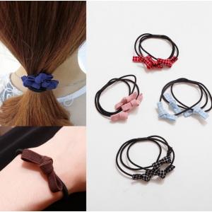 メール便 ハンドメイド 3連 ヘアゴム 資材 ...の詳細画像1